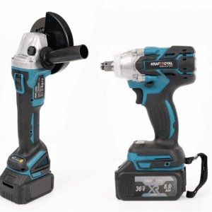 SET PISTOL DE IMPACT 2IN1 SI FLEX , 2 ACUMULATORI, TRUSA - Img 2