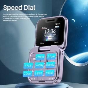 Telefon pliabil i16 Pro - compact, funcțional și elegant - Img 5