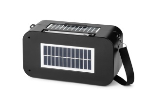 Boxa Portabila Incarcare Solara cu Radio, Bluetooth, Lanterna, USB, Card, AUX, Hands-Free - Img 2