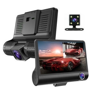 CAMERA AUTO 3IN1 DVR CU 3 CANALE (CAMERE), FULL HD, UNGHI 170 GRADE, BATERIE 320 MAH
