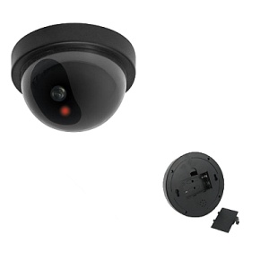 Camera supraveghere video FALSA interior-exterior cu led indicator rosu - Img 2