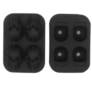 Forma din silicon pentru gheata, model craniu - Img 3