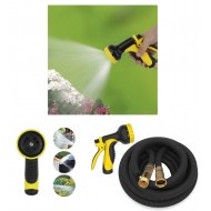 Furtun extensibil, 22.5 metri, racord metalic, Pistol de stropit inclus - Img 2