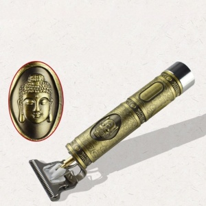 Masina de Tuns cu lame din Inox, acumulator si incarcare USB, pentru precizie Contur par sau barba, - Img 2