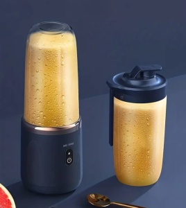 Mini Blender Portabil Juicer Cup, 6 Lame, 300 ml, Incarcare USB - Img 3