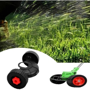Motocoasa Cu Roți, Trimmer Iarbă Si Gard Viu, 2 Acumulatori Li Ion 21V/2.0Ah - Img 5