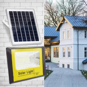 Pachet Panou solar cu proiector 50W si telecomanda - Img 2
