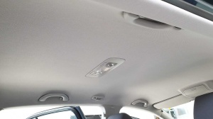 Pachet pentru reconditionare plafon auto, material textil cu spate buretat dimensiune 2m x 1,50m - Img 2