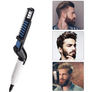 Perie electrica multifunctionala de indreptat parul si barba