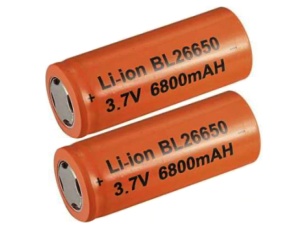 Set 2 Acumulator 26650 ART FAT ORANGE 6800mAH 3.7V