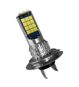 Set 2 Bec Led H7 3030 Smd 90W 9600lm/set cu 2 moduri de lumina (rece si calda) 30 LED - Img 6