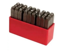 Set 27 poansoane litere 10 mm