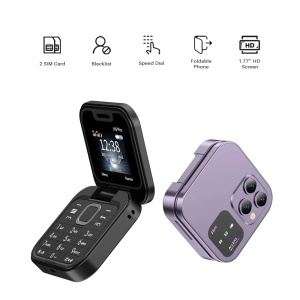 Telefon pliabil i16 Pro - compact, funcțional și elegant - Img 2