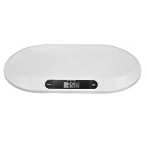 Cantar digital pentru bebelusi, capacitate 20 kg, 3 moduri, functie de tara, alb - Img 5