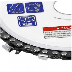 Disc cu lant pentru polizor unghiular 115 x 22, diametru 4'' MX456 - Img 2