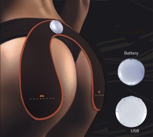 Dispozitiv tonifiere musculara pentru coapse sau fese cu electrostimulare EMS