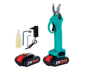 Foarfeca Electrica cu 2 acumulatori 21v 2000mah cu accesorii si valiza de transport