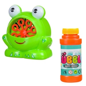 Masina de facut baloane de sapun, in forma de broasca testoasa cu lichid baloane 120 ml inclus - Img 2