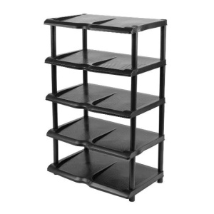 Raft pantofi, 5 nivele, dimensiune 47x29x74 cm - Img 2