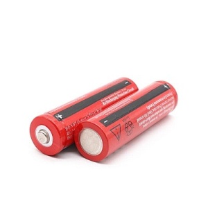 Set 2 Acumulatori Li-Ion 18650 4800mAh 3.7V terminal cu varf - Img 2