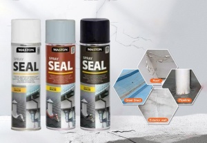 Spray adeziv hidroizolant impotriva Fisurilor si Scurgerilor Leak Seal, Membrana Cauciucata PREMIUM - Img 2
