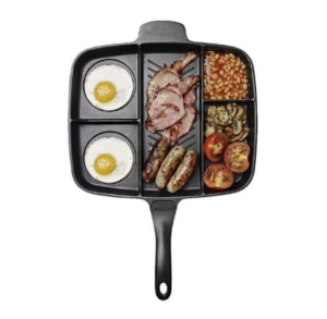 Tigaie multifunctionala pentru gatit Magic Pan, 32 x 38 cm - Img 3
