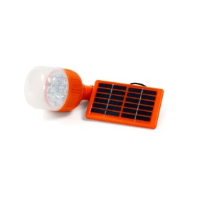 Bec LED, Incarcare Solar, Putere 10W, Exterior, 3 intensitati a luminii, Mod SOS, Luminare intermitenta, Panou Solar 6V, Buton ON/OFF, Incarcare 6 - 10 h