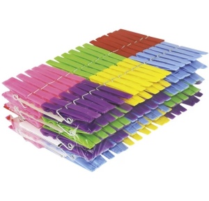 Carlige plastic rufe BMX Set 144 bucati