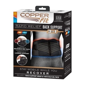 Centura lombara Copper Fit Rapid Relief