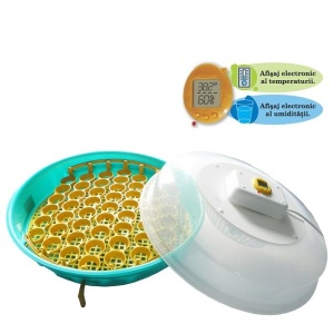 Incubator Puisor Nou IO-103TH cu intoarcere simultana, putere 100W