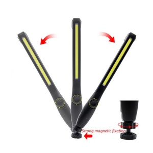 LAMPA DE LUCRU LED, REINCARCABILA, CU BAZA MAGNETICA ROTATIVA 360° - Img 3