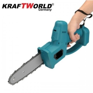 Mini fierastrau cu 2 acumulatori, 38V, 10 Ah, KraftWorld