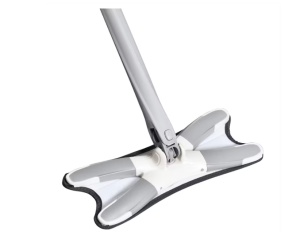 Mop cu burete din fibre cu stoarcere tip X Mop, mop plat - Img 1