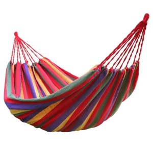 Pachet hamac portabil cu husa de transport + sezlong Lazy Bed pentru piscina sau gradina - Img 3
