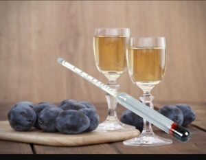 PROMO! CANTAR DE MANA CU ECRAN LCD + SET ALCOOLMETRU SPIRTOMETRU TESTER ALCOOL TUICA 0-96 GRADE + TESTER ALCOOL VIN 0-25 GRADE - Img 2