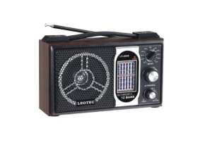 Radio portabil, 11 benzi, model retro