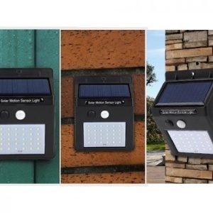 Set 2 Lampi solare de perete cu 30 LED si senzor de miscare - Img 5