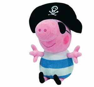 Set 4 plusuri 25 cm, Familia Peppa Pig - Img 2