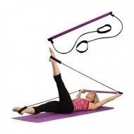 Set 5 corzi elastice din latex cu accesorii pentru toate grupele musculare - Img 2