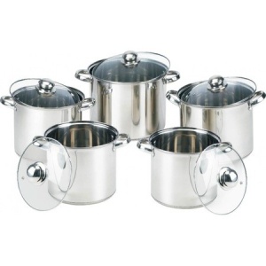 Set oale 10 piese din inox