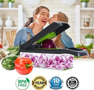 Tocator de legume profesional 10 in 1 multifunctional - Img 3