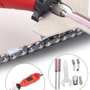 Aparat portabil ascutitor pentru lant drujba electric 12-220V - Img 5