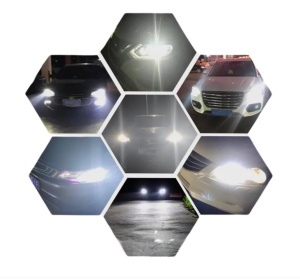 Bec Led H4 MOTO cu doua faze 3030 cu 61 LED SMD temperatura 6000k putere 160W 15000 lm - Img 3