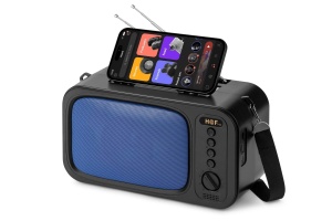 Boxa Portabila Incarcare Solara cu Radio, Bluetooth, Lanterna, USB, Card, AUX, Hands-Free - Img 3