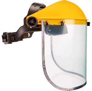 Casca protectie MOTOCOASA cu viziera plexiglas PLASTIC MX505 - Img 2