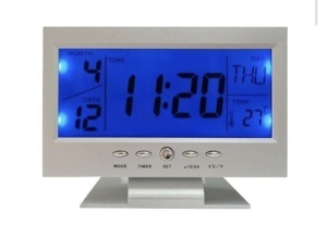 Ceas cu ecran LCD si control vocal - Img 3