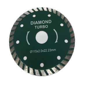 Disc diamantat faianta, 115 x 2.0 x 22.23, Verde, MX544