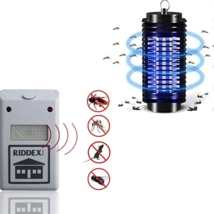Felinar Cu Lampa UV Anti Insecte + Aparat Anti Rozatoare Si Insecte