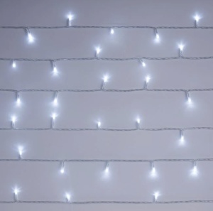 Instalatie de Lumini cu 500 de Becuri LED cu Program 24,95m de Interior & Exterior - Alb Rece - Img 2