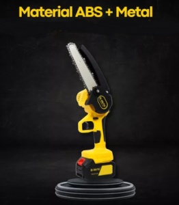 Mini fierăstrău electric cu 2 acumulatori 21V - Img 2